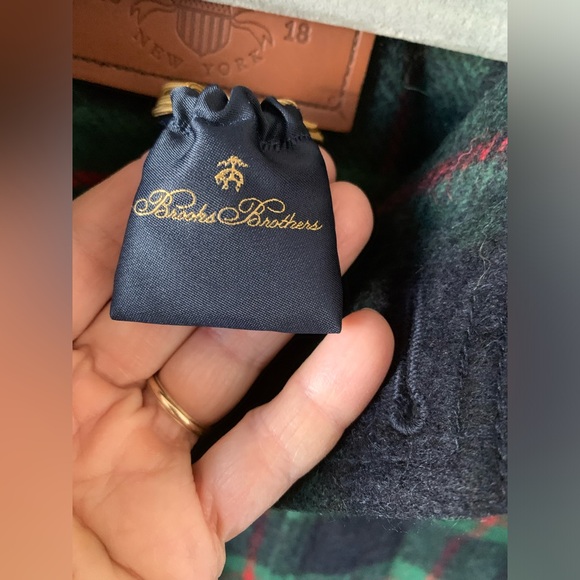 NWT Brooks Brothers Wool Blend Tartan Jacket, Corduroy Patches, Plaid, XL - Picture 3 of 15